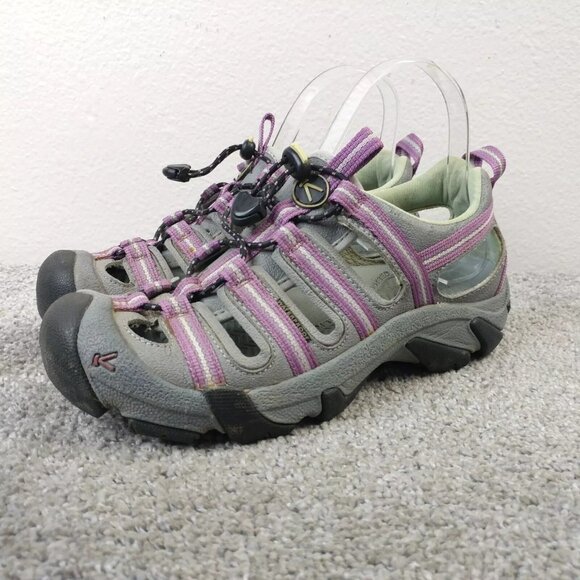Keen Shoes - Keen XT 0805 Newport H2 Hiking Sandals Womens 7 Shoes Waterproof Gray Purple
